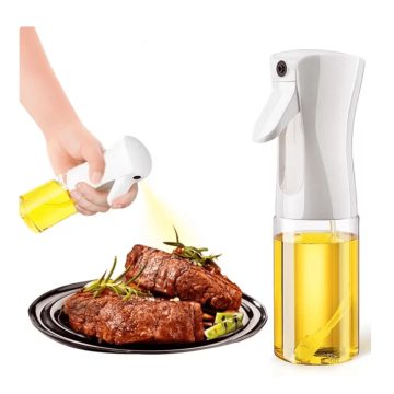   Olaj és Ecet Adagoló Spray 200ml Befogadó Képességű Palack Olaj Takarékosság és Egészség Megőrző Permetező Eszköz