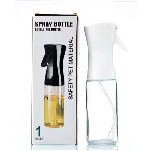 Olaj és Ecet Adagoló Spray 200ml Befogadó Képességű Palack Olaj Takarékosság és Egészség Megőrző Permetező Eszköz