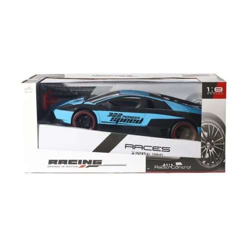 Órás Lamborghini RC Újratölthető Gyors Versenyautó Játék 1:8 Méretarány 47 Cm