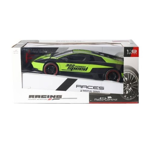 Órás Lamborghini RC Újratölthető Gyors Versenyautó Játék 1:8 Méretarány 47 Cm