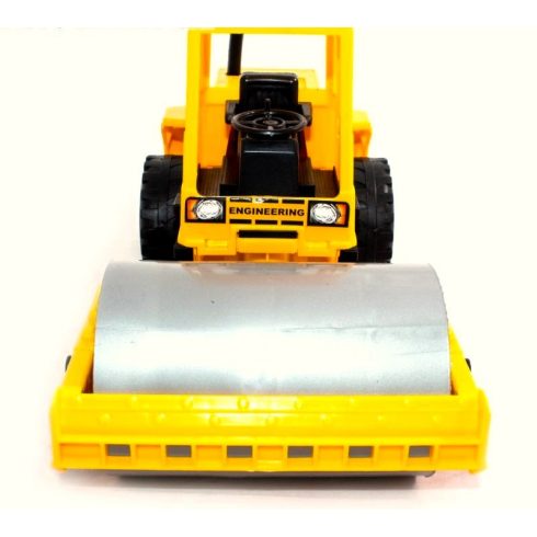 Óriás Lendkerekes Úthenger Építőgép Játék Tologatós Kis gép