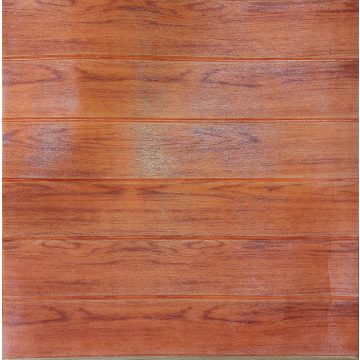   10 darab Öntapadós 3D falmatrica Tapéta Piros Kezelt Fenyő mintával 70x 70 x 0,6 cm-es méretben