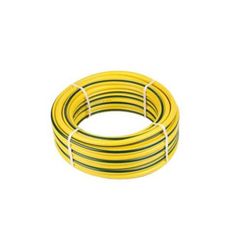 Garden Hose LOCSOLÓTÖMLŐ 25 M, 1/2" ECONOMIC PVC 3 Rétegű SÁRGA Locsolócső  Locsoló Cső Slag Slagg