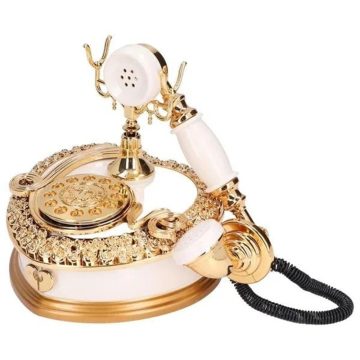   Vintage Szív Alakú Retro Luxus Telefon Zenedoboz Ékszertartó Doboz Tökéletes ajándék Karácsonyra