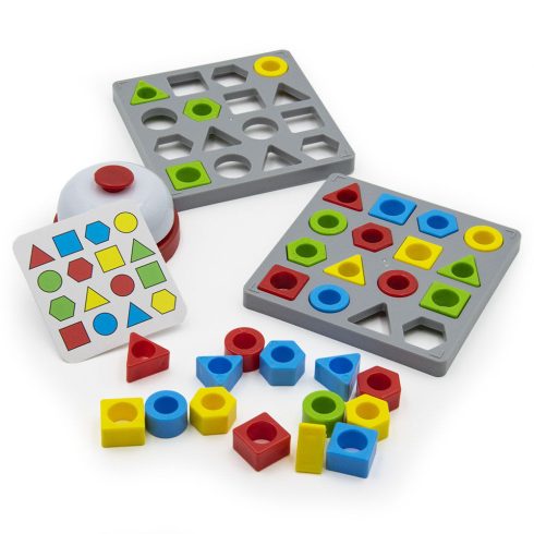 Shape Ügyességi Társasjáték Kisgyerekeknek Forma Illesztő Játék