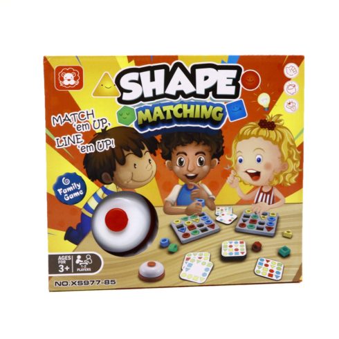 Shape Ügyességi Társasjáték Kisgyerekeknek Forma Illesztő Játék