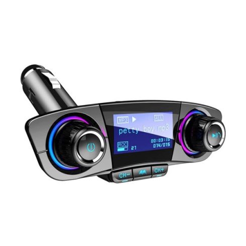 Minőségi Autórádió formájú 3in1 FM Transmitter, MP3-lejátszó és Bluetooth kihangosító (BBV)