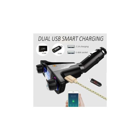 Minőségi Autórádió formájú 3in1 FM Transmitter, MP3-lejátszó és Bluetooth kihangosító (BBV)