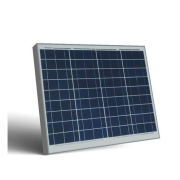 Napelem Solar Panel, 50w 12v Tábla