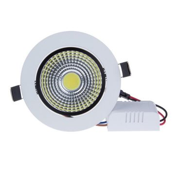  Mini Spot Lámpa Extra Erős COB leddel / 3W 5W Fehér külső 7,5 Cm