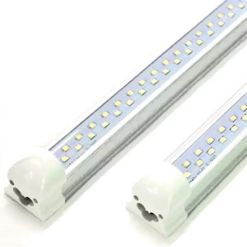   10 Darab LED Fénycső Armatúra  Dupla Soros 72W Hideg Fehér T8 120cm Legolcsóbb