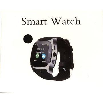 T8 Bluetooth Okosóra Sportoláshoz Fekete