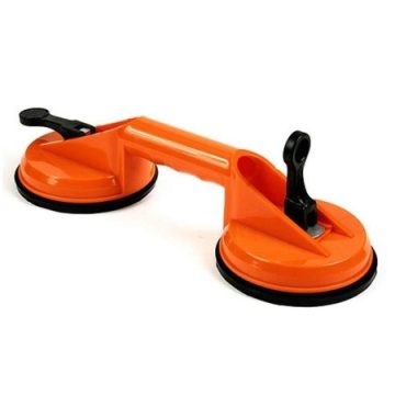   Strend Pro CUP-182 Dupla tapadókorong a szélvédő felszereléséhez, 70 kg, narancssárga / fekete