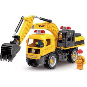   Műanyag Építőkészlet - Játékok - Gyermekek - 3-14 éves korig - Teherautó Több Fajta