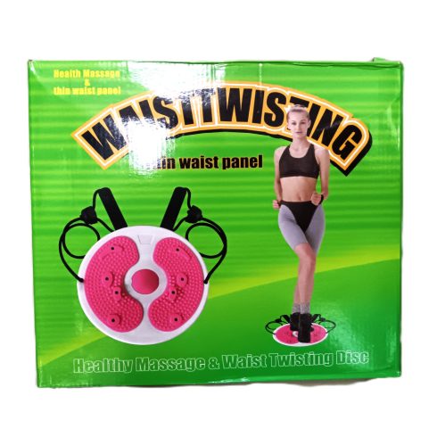 Twister Csípő és Derékformáló Fitnesz Korong Mágneses Talpmasszírozó Felülettel