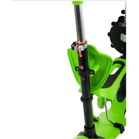 Univerzális Gyerek roller 3 az1-ben katicabogár, LED-es kerekekkel Zöld Kék Színekben