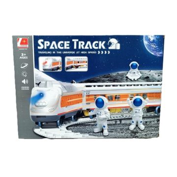   Űrpályás Játékvonat készlet utazás az univerzumban Vonat Vasút Szett