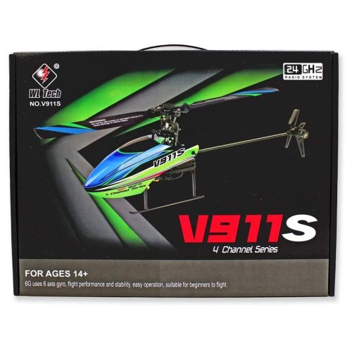 WL-Tech V911S RC Flybarless Rc Helikopter Digitális Giroszkóppal Alkatrésznek!!!