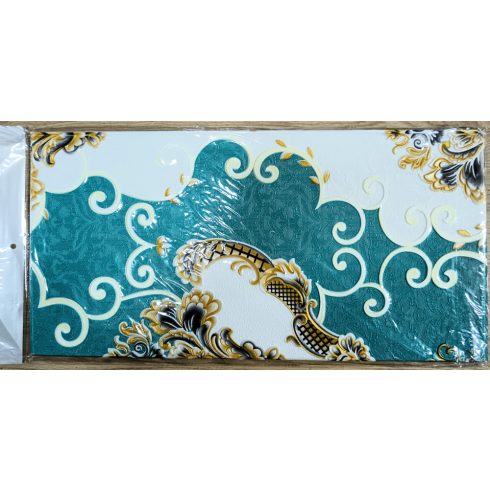 10 Darab Öntapadós 3D falmatrica Tapéta  Barokk mintával Angol Szalon Stílus 70x 70 x 0,6 cm-es méretben