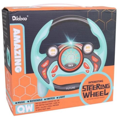 Steering Whel Játék Kormánykerék, Gyerekeknek 25 cm