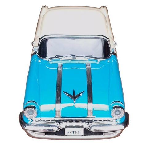 Újdonság Bluetooth hangszóró és rádió, Classic Pontiac Star Chief, fekete-piros, Vision XXI Tökéletes ajándék hangfal Karácsonyra