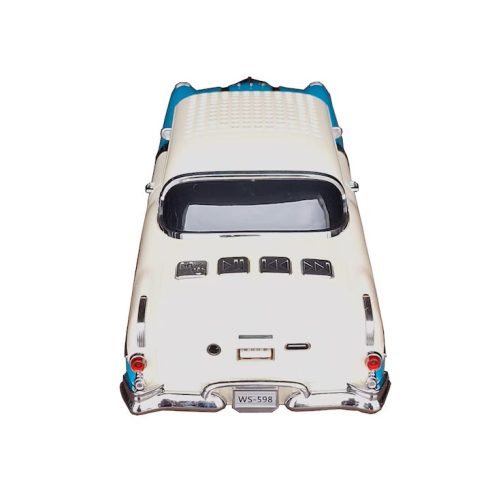 Újdonság Bluetooth hangszóró és rádió, Classic Pontiac Star Chief, fekete-piros, Vision XXI Tökéletes ajándék hangfal Karácsonyra